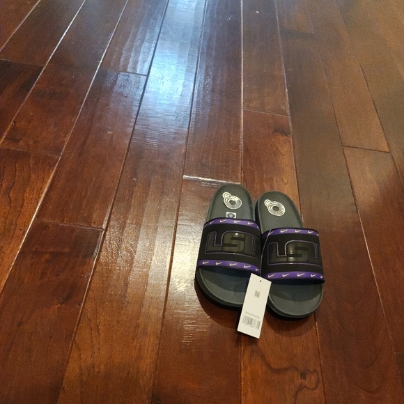 Women's Nike Offcourt (LSU) Slides - Picture 7 of 11